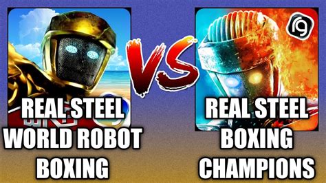 real steel world robot boxing vs real steel boxing champions|real steel unlimited money.